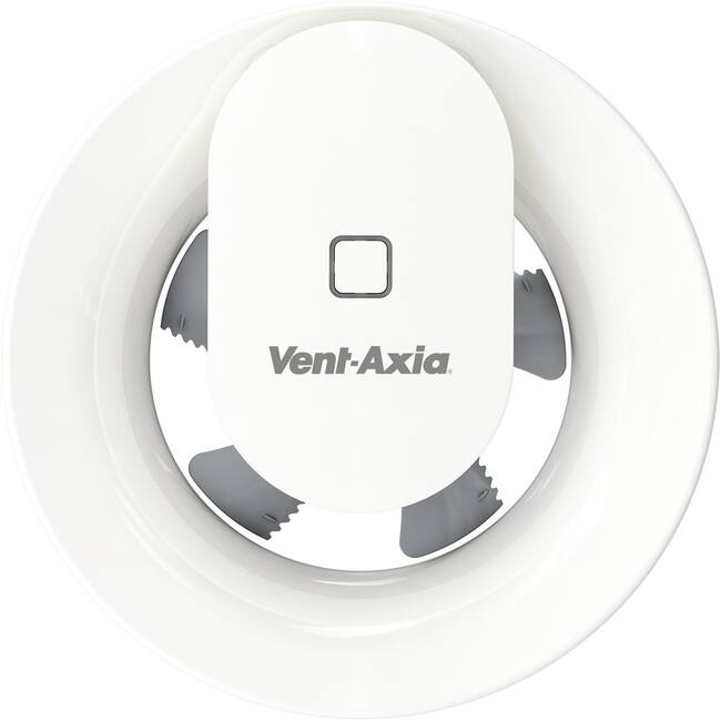 Badlüfter Vent-Axia Svara mit Licht- und Feuchtigkeitssensor 100-125mm (App gesteuert)